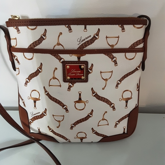 Laurent Ralph Lauren Equestrian Crossbody Bag - Picture 2 of 10
